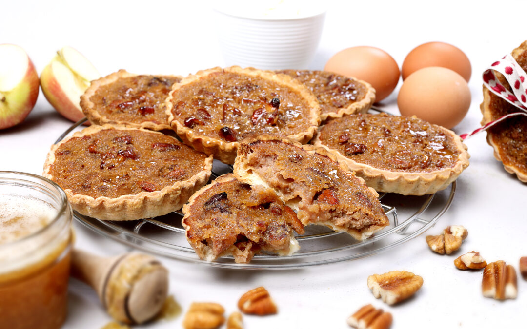 Caramel Pecan, Apple Rice tarts