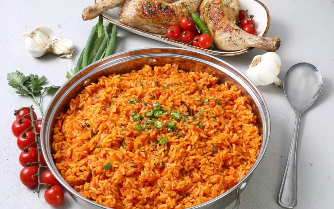Easy Jollof Rice (V)