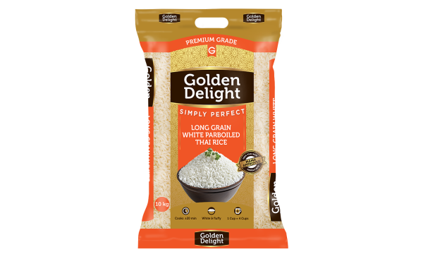 Golden Delight Parboiled Thai Rice (Orange)